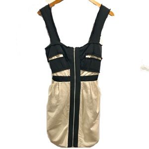 ASOS Topshop Zipper Strap Dress. Size 2 UK Size 6.